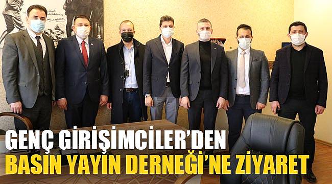 GENÇ GİRİŞİMCİLER’DEN BASIN YAYIN DERNEĞİ’NE ZİYARET