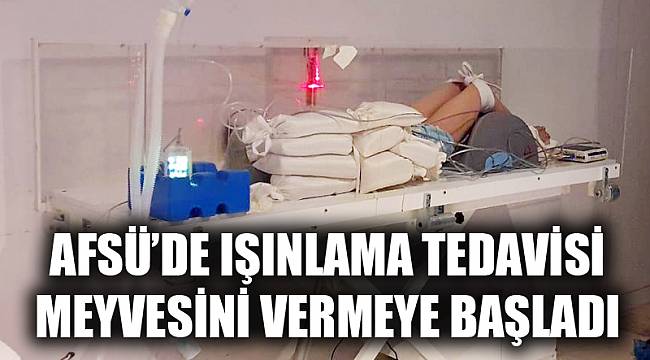 IŞINLAMA TEDAVİSİ MEYVESİNİ VERMEYE BAŞLADI