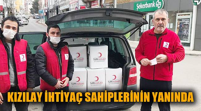 KIZILAY İHTİYAÇ SAHİPLERİNİN HEP YANINDA