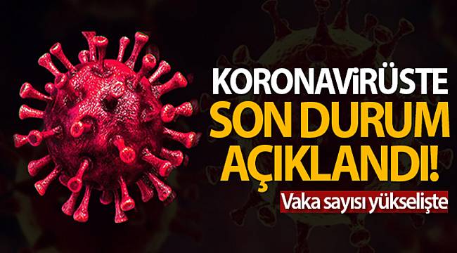 KORONAVİRÜSTE VAKA SAYISI ARTTI