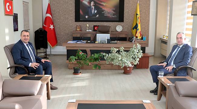 MERDİVENCİ’DEN BAŞMÜDÜR ÖRSDEMİR’E ZİYARET