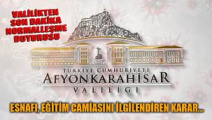 NORMALLEŞME 1 GÜN ERTELENDİ