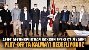  “PLAY-OFF’TA KALMAYI HEDEFLİYORUZ”
