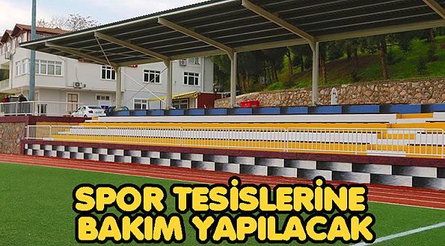 SPOR TESİSLERİNE BAKIM VE ONARIM YAPILACAK