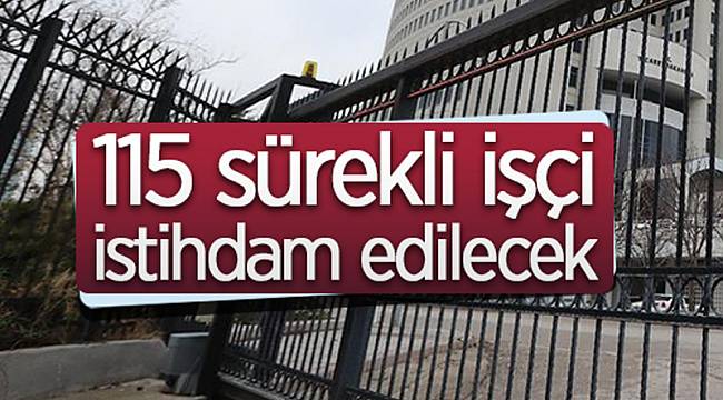 SÜREKLİ İŞÇİ ALINACAK