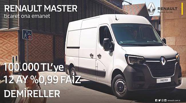 TİCARET RENAULT MASTER'E EMANET