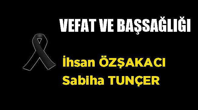 VEFAT & BAŞSAĞLIĞI