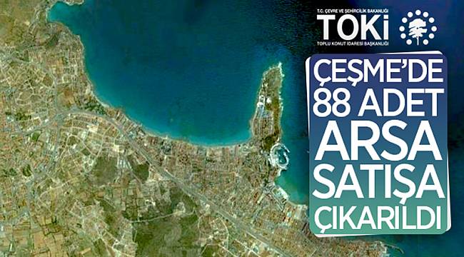 88 adet arsa satışa çıkarıldı