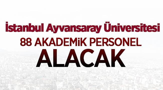 88 öğretim üyesi alınacak