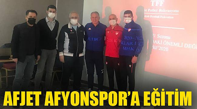 AFJET AFYONSPOR’A EĞİTİM
