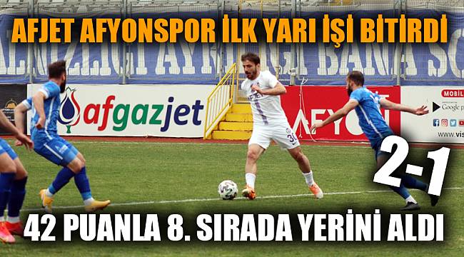 AFJET Afyonspor tek farkla geçti