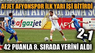 AFJET Afyonspor tek farkla geçti