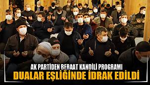AK Partiden Beraat Kandili programı