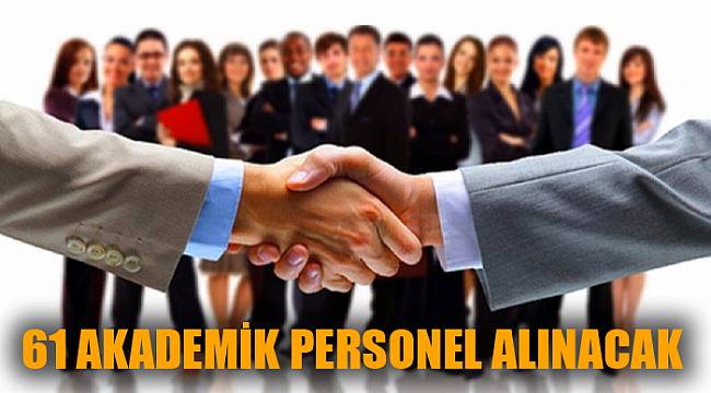 Akademik personel alınacak