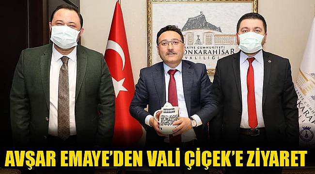 Avşar Emaye’den Vali Çiçek’e ziyaret