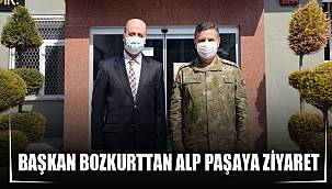 Başkan Bozkurt’tan Alp paşaya ziyaret