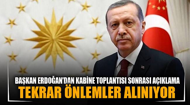 BAŞKAN ERDOĞAN ULUSA SESLENDİ