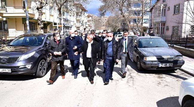 BAŞKAN ZEYBEK DERVİŞPAŞA MAHALLESİ’NDE