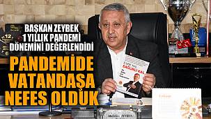 Belediyeden 1 yıllık pandemi döneminde yapılan destekler