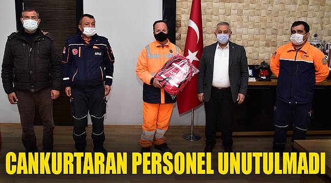 Cankurtaran personel unutulmadı