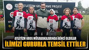 Çaylı öğrenciler atletizmde ikici oldu