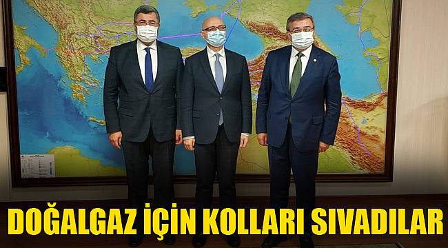 DOĞALGAZ İÇİN KOLLARI SIVADILAR