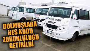Dolmuşlara HES kodu zorunluluğu getirildi