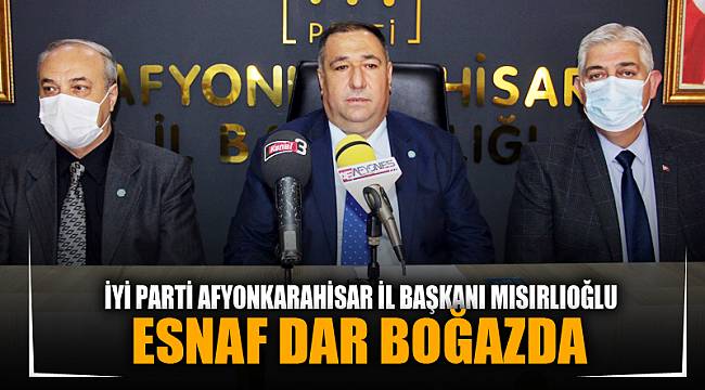 “Esnaf dar boğazda”