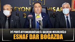 “Esnaf dar boğazda”