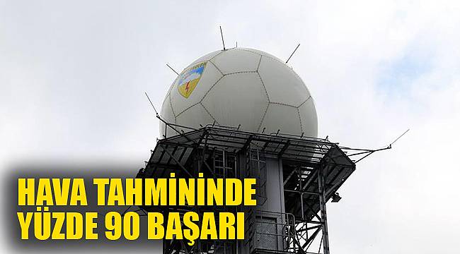 Hava tahmininde yüzde 90 başarı