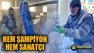 Hem şampiyon hem sanatçı
