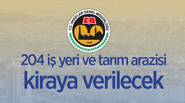 İşyerleri kiraya verilecek