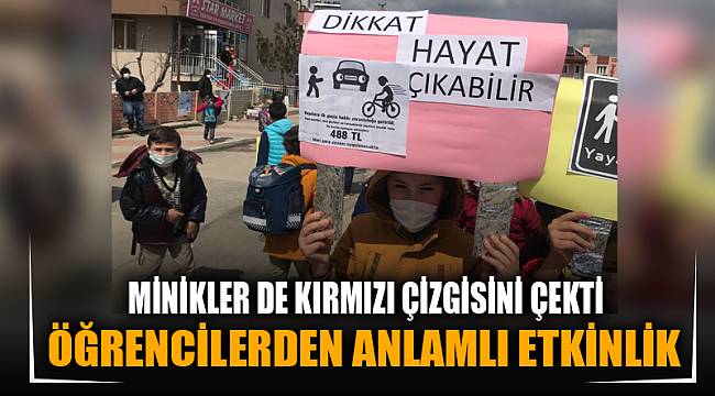 Karşıyaka İlkokulu Kırmızı çizgiyi çekti