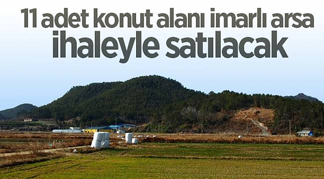 KONUT ALANI İMARLI ARSALAR SATILACAK