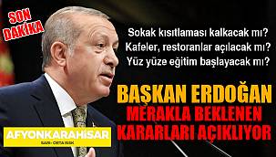 KRİTİK TOPLANTI SONRASI BAŞKAN ERDOĞAN ULUSA SESLENİYOR
