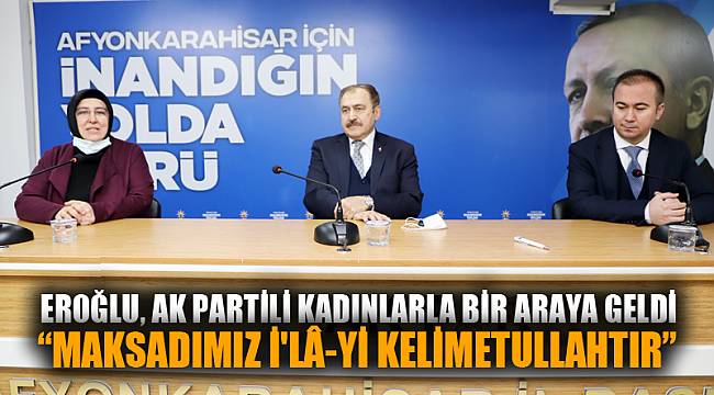 “MAKSADIMIZ İ'LÂ-Yİ KELİMETULLAHTIR”