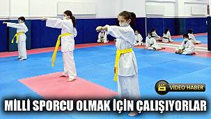 Minik karateciler geleceğe umutla bakıyor 