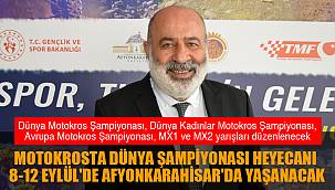 Motokrosta Dünya Şampiyonası heyecanı 8-12 Eylül'de Afyonkarahisar'da yaşanacak