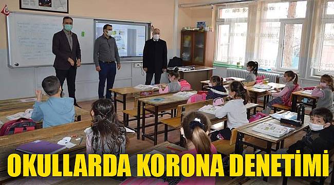 Okullarda korona denetimi