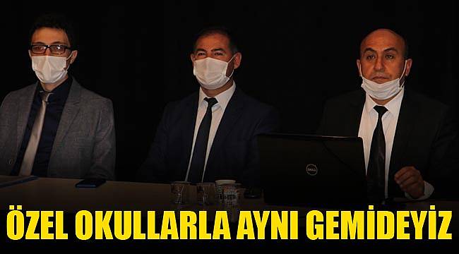 ÖZEL OKULLARLA AYNI GEMİDEYİZ