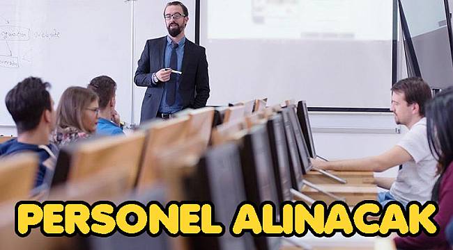 PERSONEL ALINACAK