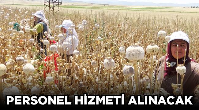 PERSONEL HİZMETİ ALINACAK