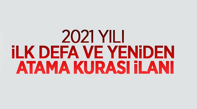 Sağlık Bakanlığından atama kurası