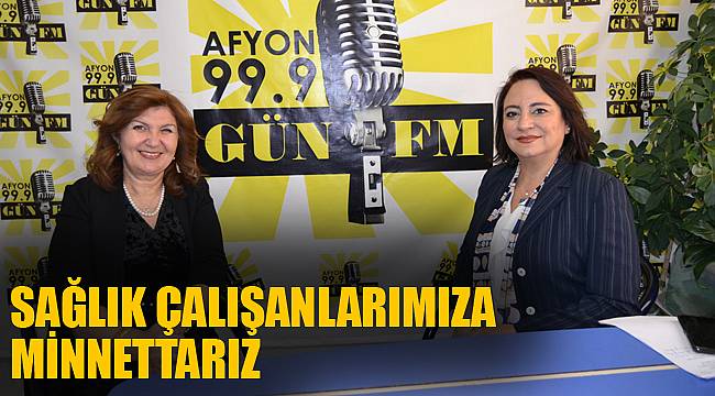 SAĞLIK ÇALIŞANLARIMIZA MİNNETTARIZ