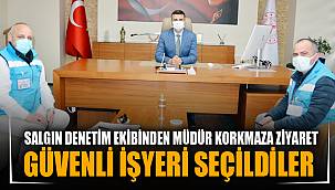 Sağlık Müdürlüğü güvenli iş yeri seçildi