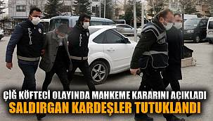 SALDIRGAN KARDEŞLER TUTUKLANDI