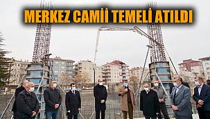 Sandıklı'da Merkez Camisi’nin temeli atıldı 