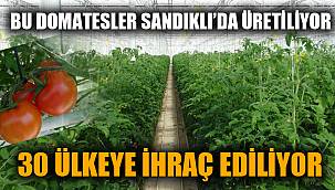 Sandıklı’dan 30 ülkeye ihraç ediliyor