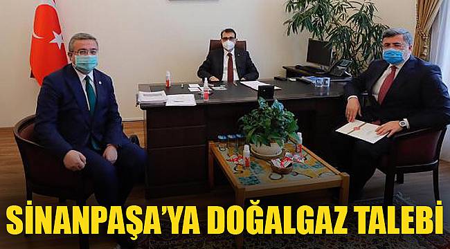 SİNANPAŞA’YA DOĞALGAZ TALEBİ