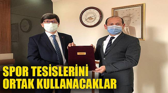 SPOR TESİSLERİNİ ORTAK KULLANACAKLAR